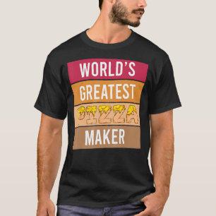 'S Werelds Grootste Pizza Maker - Grappige Chef Pi T-shirt