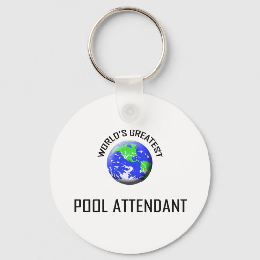 's Werelds grootste poolbegeleider Sleutelhanger (Voorkant)