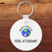 's Werelds grootste poolbegeleider Sleutelhanger (Voorkant)