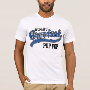 's Werelds grootste Pop Pop T-shirt
