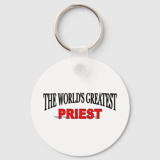's Werelds grootste priester Sleutelhanger (Voorkant)