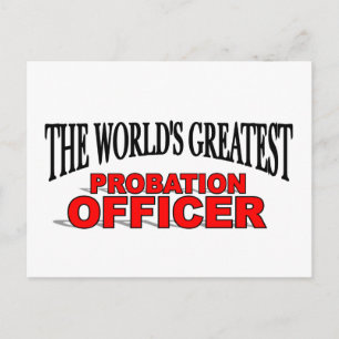 's Werelds grootste probation officier Briefkaart