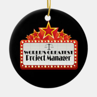 's Werelds grootste projectmanager Keramisch Ornament