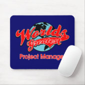 's Werelds grootste projectmanager Muismat (Met muis)