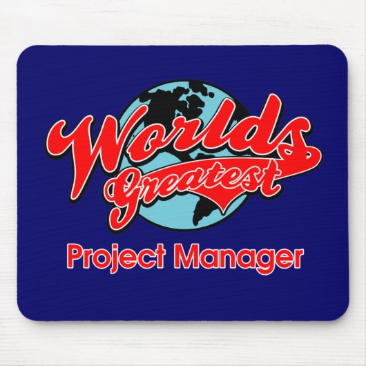 's Werelds grootste projectmanager Muismat (Voorkant)