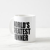 's Werelds grootste Runner Koffiemok (Voorkant links)
