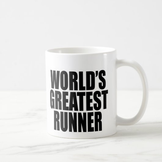 's Werelds grootste Runner Koffiemok (Rechts)