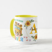 's Werelds grootste schoolbuschauffeur gepersonali Mok (Voorkant links)