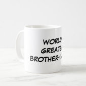 's Werelds grootste schoonbroer-in-wet Mok (Voorkant links)