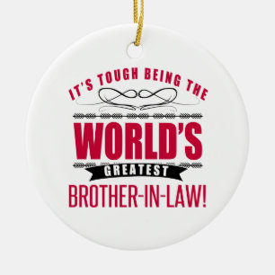 's Werelds grootste schoonbroer Keramisch Ornament