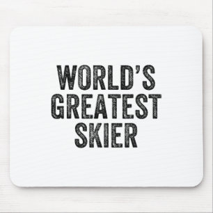 'S Werelds Grootste Ski Snowboard Snowbo Muismat
