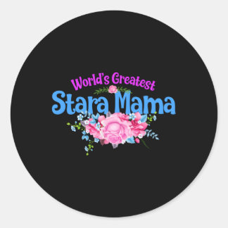 's Werelds grootste Stara Mama Sloveens Gran Ronde Sticker