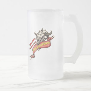 's Werelds grootste Stepdad-Vaderdag-cadeau Matglas Bierpul