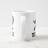 's Werelds grootste tennisracket stringer extra gr Grote Beker (Achterkant)