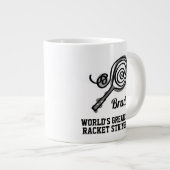's Werelds grootste tennisracket stringer extra gr Grote Beker (Voorkant rechts)
