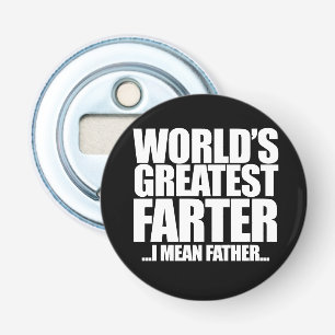 's Werelds Grootste Vader bedoel ik vader Button Flesopener