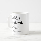 's Werelds Grootste Vader Ik bedoel Vader Mok (Voorkant links)