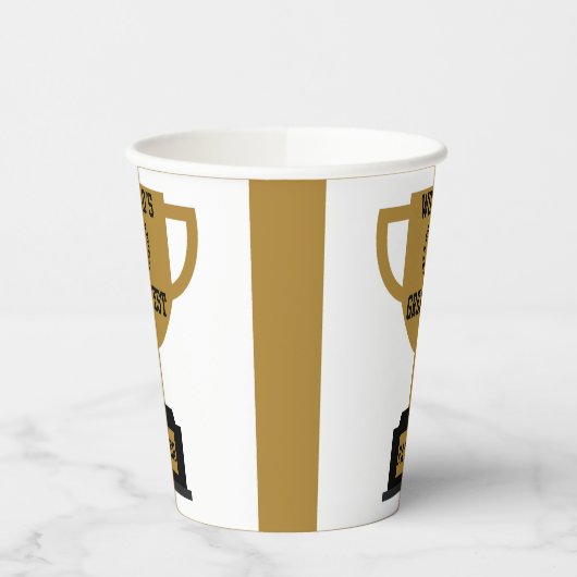 's Werelds grootste Vaderdag papieren bekers (Links)