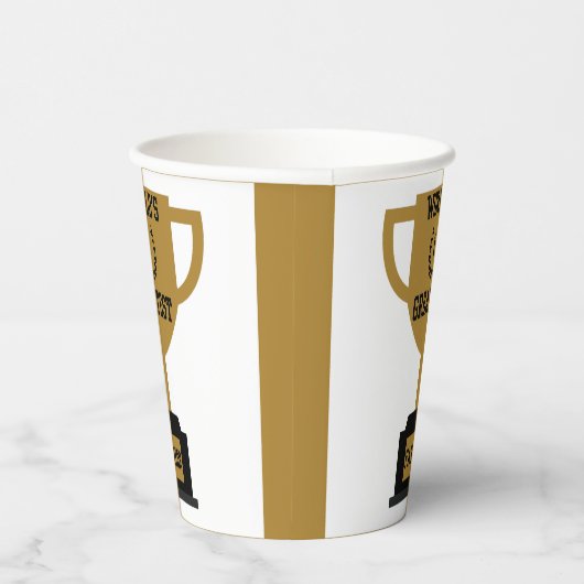 's Werelds grootste Vaderdag papieren bekers (Rechts)