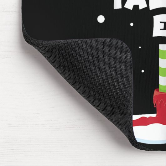 'S Werelds hoogste Elf Matching Group Family Holid Muismat (Hoek)