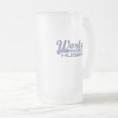 's Werelds koelste man Matglas Bierpul (Voorkant rechts)