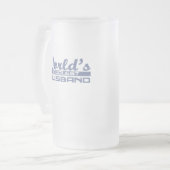 's Werelds koelste man Matglas Bierpul (Voorkant links)