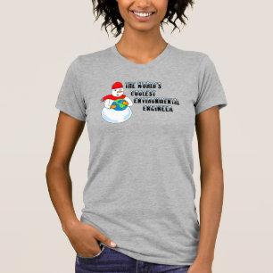 's Werelds koelste milieuingenieur T-shirt