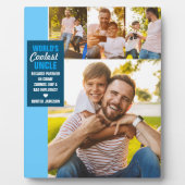 's Werelds koelste oom | Moderne fotocollage Fotoplaat (Voorkant)