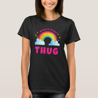 'S Werelds Leukste Dug Shirten Sarcastische Regenb T-shirt