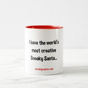 's Werelds meest creatieve Sneaky Santa Mok
