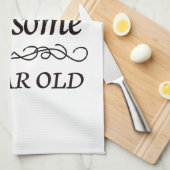 's Werelds meest Geweldige 90-jarige Theedoek (Quarter Fold)