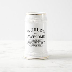 's Werelds meest Geweldige apotheker Bierpul