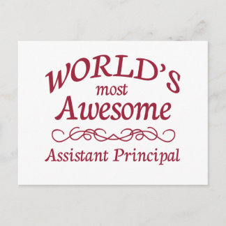 's Werelds meest Geweldige assistent-hoofd Briefkaart