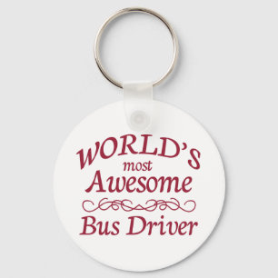 's Werelds meest Geweldige busbestuurder Sleutelhanger