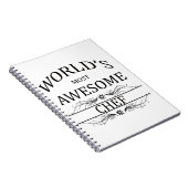 's Werelds meest Geweldige Chef Notitieboek (Rechterzijde)