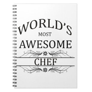 's Werelds meest Geweldige Chef Notitieboek