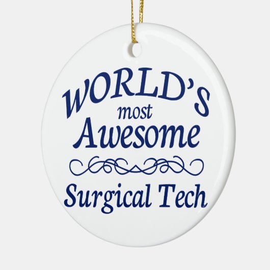 's Werelds meest Geweldige chirurgische techniek Keramisch Ornament (Links)