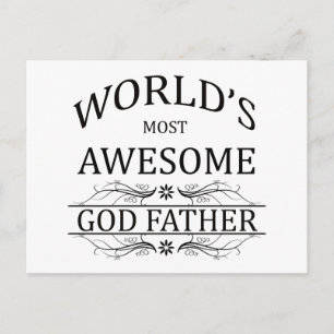 's Werelds meest Geweldige God Vader Briefkaart