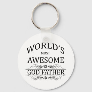 's Werelds meest Geweldige God Vader Sleutelhanger