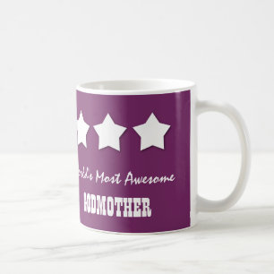 's Werelds meest Geweldige GODMOTHER, aangepaste n Koffiemok