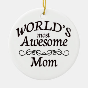 's Werelds meest Geweldige mama Keramisch Ornament