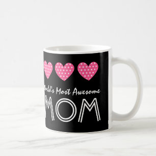 's Werelds meest Geweldige MOM-harten V03 Koffiemok