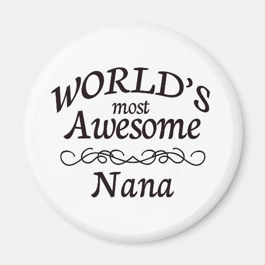 's Werelds meest Geweldige nana Magneet (Voorkant)