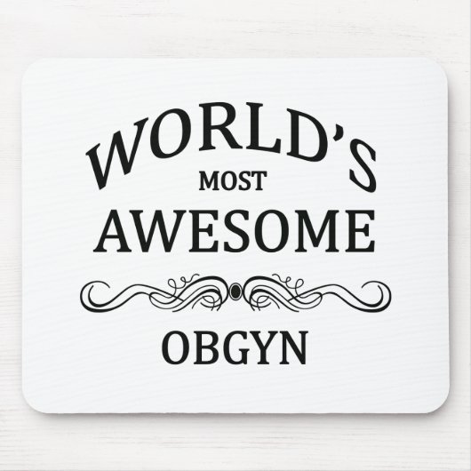 's Werelds meest Geweldige OBGYN Muismat (Voorkant)