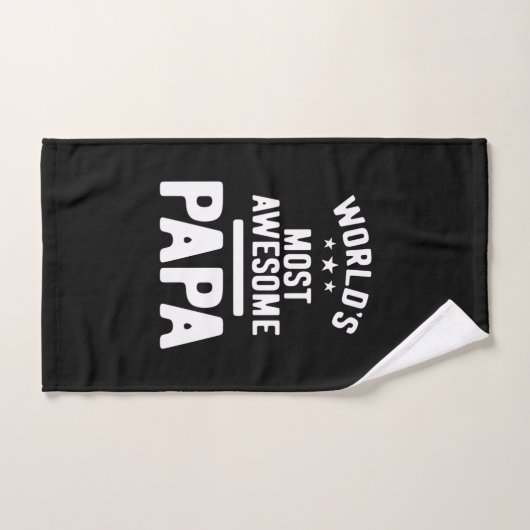 's Werelds meest Geweldige papa-pater cadeau Handdoek (Handdoek)
