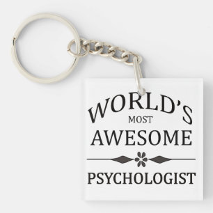 's Werelds meest Geweldige psycholoog Sleutelhanger