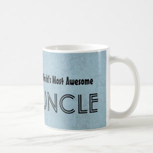 's Werelds meest Geweldige UNCLE Blue Grunge Koffiemok