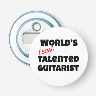 's Werelds minst getalenteerde gitarist Button Flesopener
