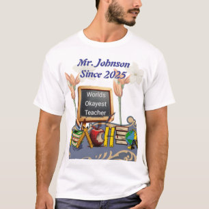 'S Werelds mooiste leraar Grappige Waardering T-sh T-shirt