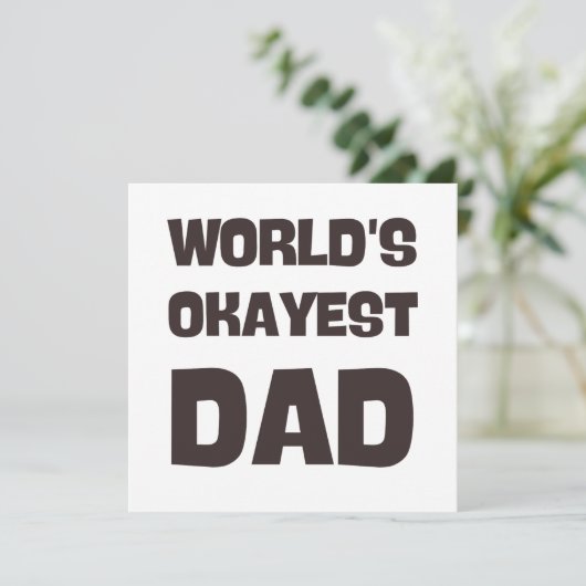 's Werelds mooiste vader grappige vader (Staand voorkant)